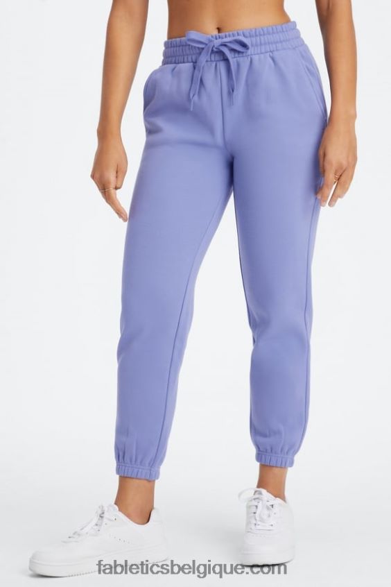 pantalon de survêtement classique eco go-to femmes Fabletics 404P0T89 campanule/fraise