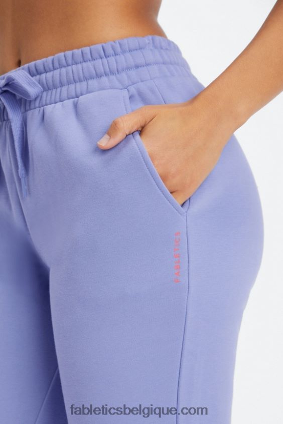 pantalon de survêtement classique eco go-to femmes Fabletics 404P0T89 campanule/fraise
