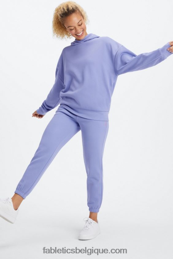 pantalon de survêtement classique eco go-to femmes Fabletics 404P0T89 campanule/fraise
