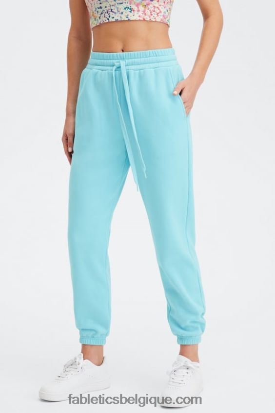 pantalon de survêtement classique eco go-to femmes Fabletics 404P0T93 gris atomique/carrière