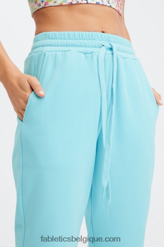 pantalon de survêtement classique eco go-to femmes Fabletics 404P0T93 gris atomique/carrière