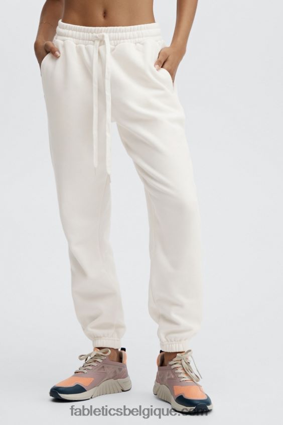 pantalon de survêtement classique eco go-to femmes Fabletics 404P0T96 bleu électrique/rose vif