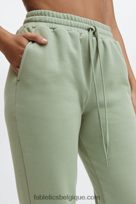 pantalon de survêtement classique incontournable femmes Fabletics 404P0T166 noir/blanc classique