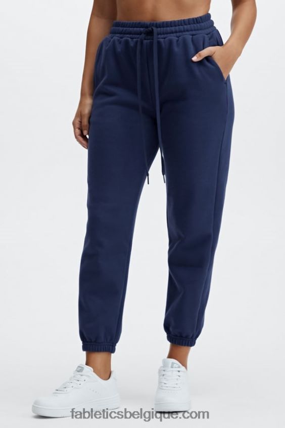 pantalon de survêtement classique incontournable femmes Fabletics 404P0T168 bar logo piscina/la