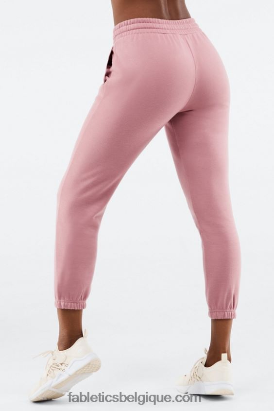 pantalon de survêtement classique incontournable femmes Fabletics 404P0T173 surligneur guépard ondulé/zèbre marbré
