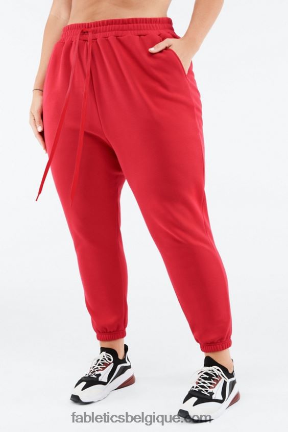pantalon de survêtement classique incontournable femmes Fabletics 404P0T175 aigrette/or