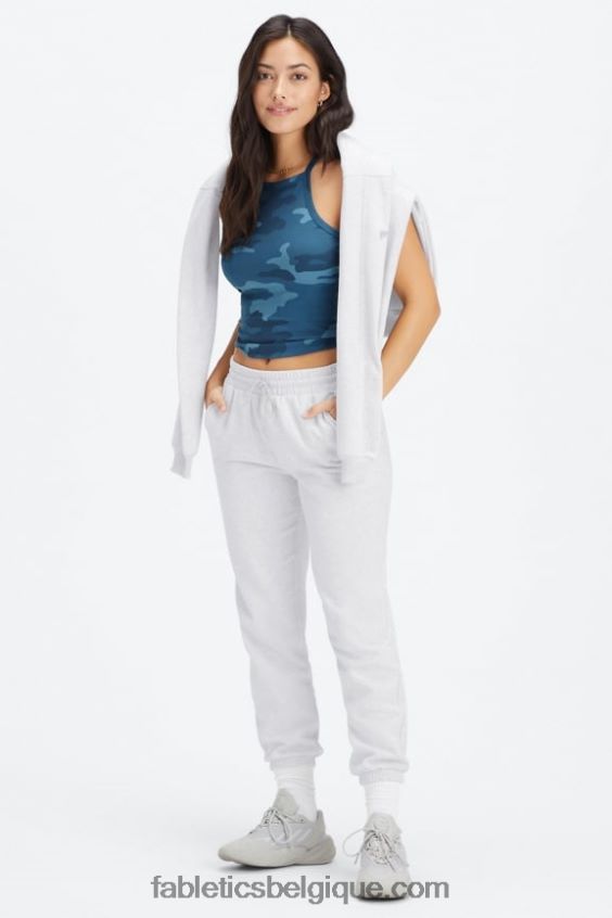 pantalon de survêtement en polaire pour toujours femmes Fabletics 404P0T67 peluche rose/souci