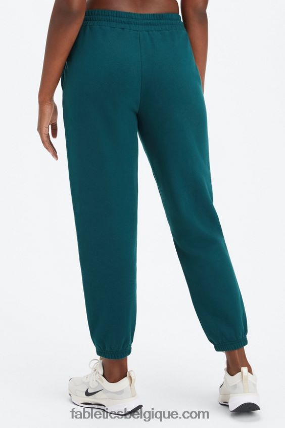 pantalon de survêtement en polaire pour toujours femmes Fabletics 404P0T69 vague de minuit/bleu marine profond
