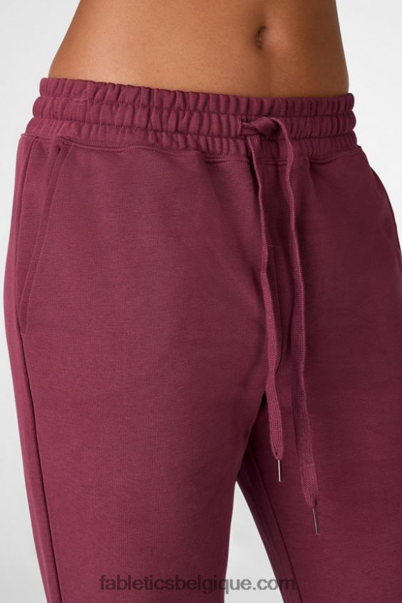 pantalon de survêtement logan femmes Fabletics 404P0T217 noir/étain