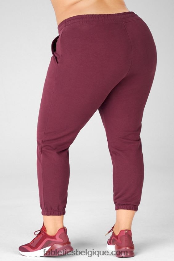 pantalon de survêtement logan femmes Fabletics 404P0T218 guépard ondulé/surligneur