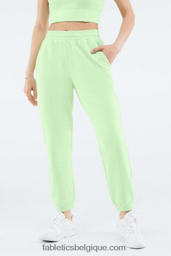 pantalon de survêtement maddie femmes Fabletics 404P0T108 minuit marine/éclaboussures