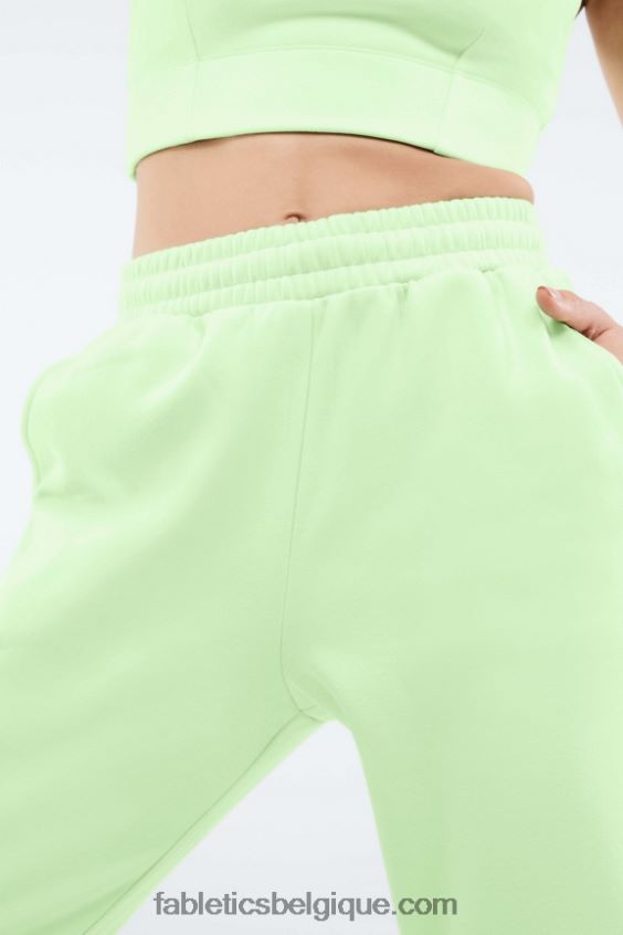 pantalon de survêtement maddie femmes Fabletics 404P0T108 minuit marine/éclaboussures