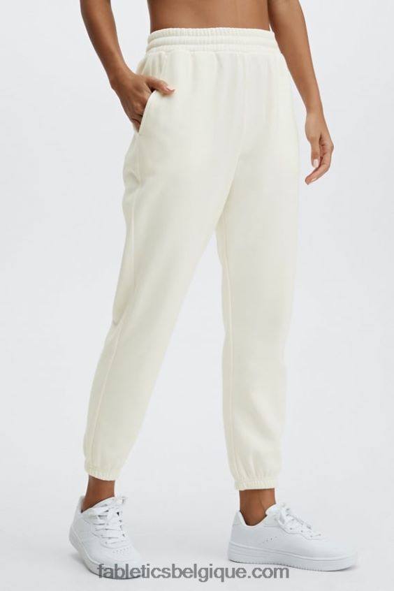 pantalon de survêtement maddie femmes Fabletics 404P0T109 runyon noir/fumé