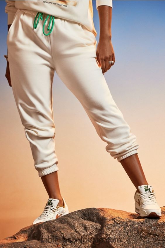 pantalon de survêtement maddie femmes Fabletics 404P0T110 béton/soie