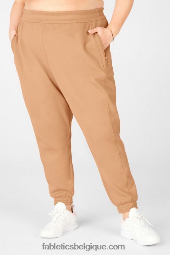 pantalon de survêtement slim amelia femmes Fabletics 404P0T224 prune parfaite/violette