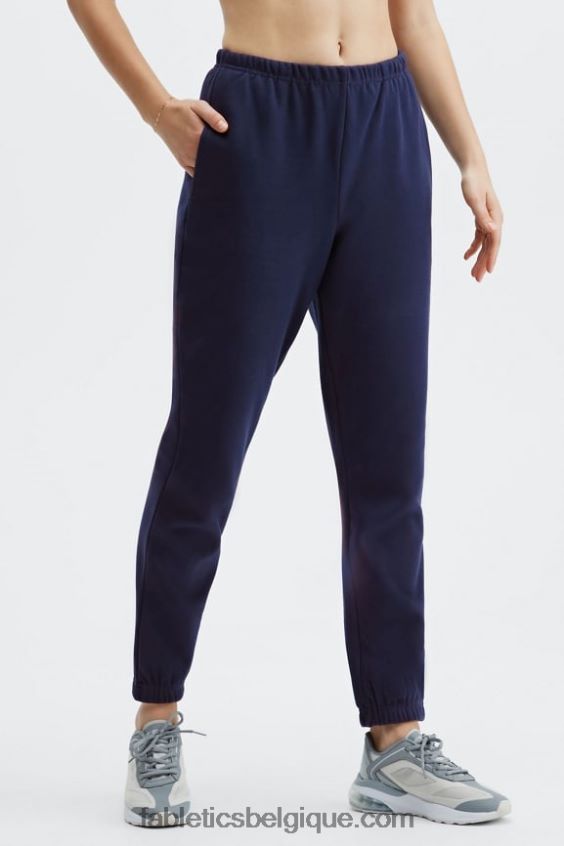 pantalon de survêtement slim incontournable femmes Fabletics 404P0T131 étouffant/soleil de l\'après-midi/argent réfléchissant