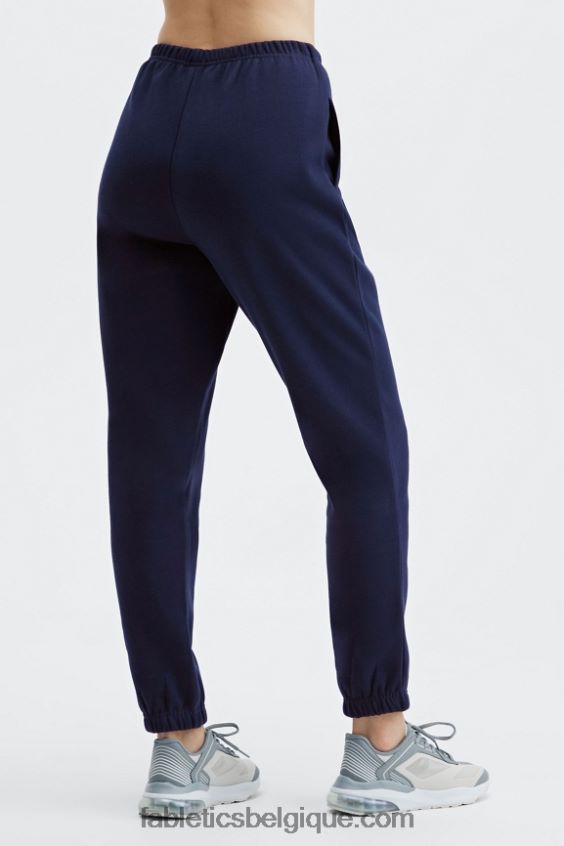 pantalon de survêtement slim incontournable femmes Fabletics 404P0T131 étouffant/soleil de l\'après-midi/argent réfléchissant