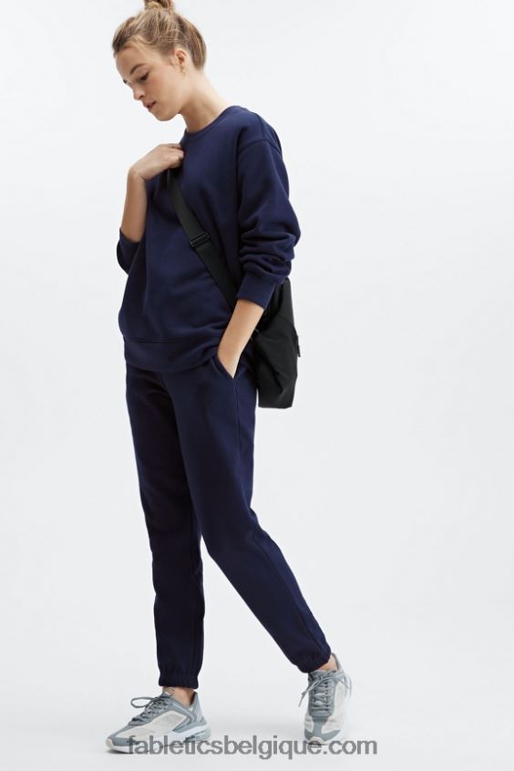 pantalon de survêtement slim incontournable femmes Fabletics 404P0T131 étouffant/soleil de l\'après-midi/argent réfléchissant
