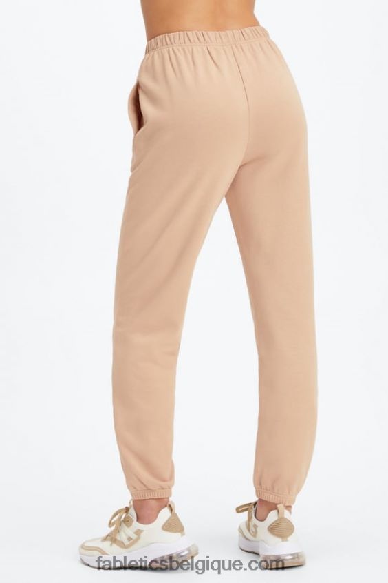 pantalon de survêtement slim léger femmes Fabletics 404P0T105 cobalt profond/aloès