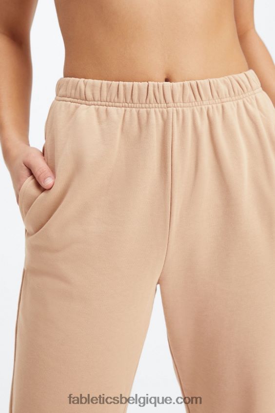 pantalon de survêtement slim léger femmes Fabletics 404P0T105 cobalt profond/aloès