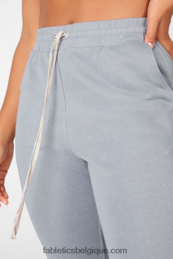 pantalon de survêtement sterling femmes Fabletics 404P0T201 gris dauphin/teinture douce