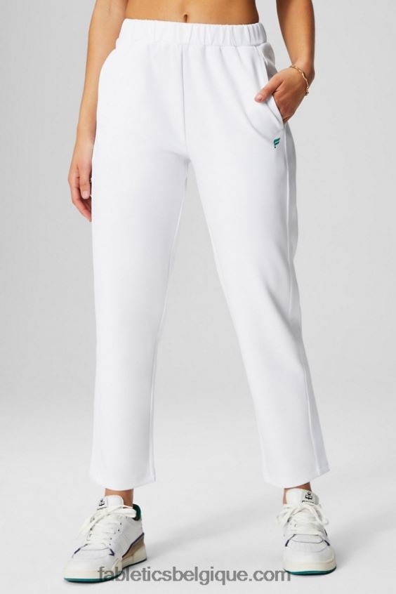 pantalon fuselé en tricot femmes Fabletics 404P0T32 noir/multicolore