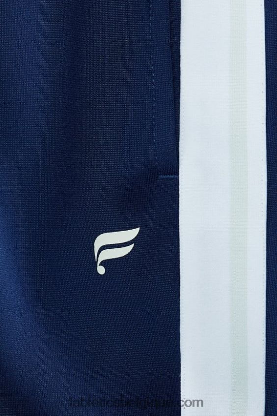 pantalon fuselé en tricot femmes Fabletics 404P0T33 marine collégiale/rayures multiples