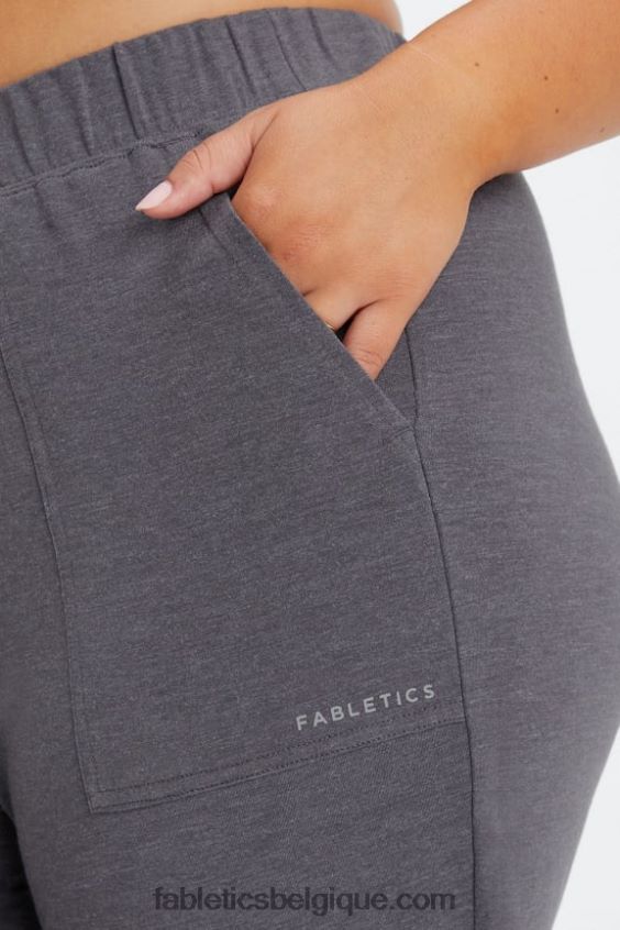 pantalon fuselé restoreknit femmes Fabletics 404P0T79 cerise douce foncée/coque molle