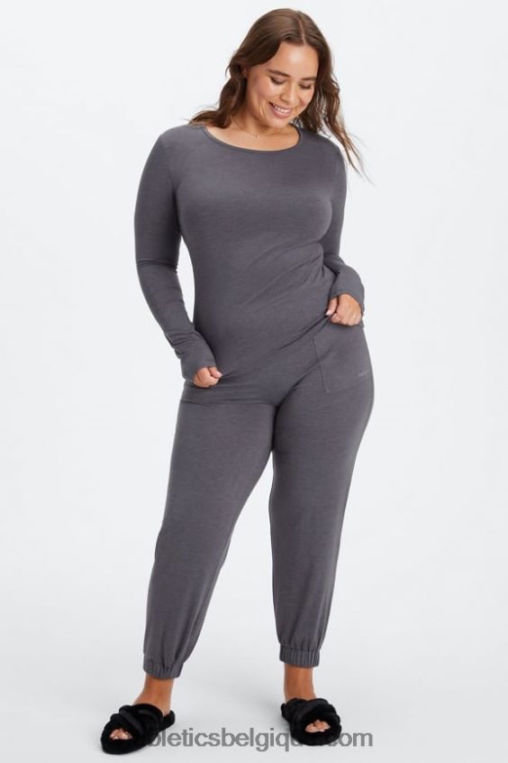 pantalon fuselé restoreknit femmes Fabletics 404P0T79 cerise douce foncée/coque molle