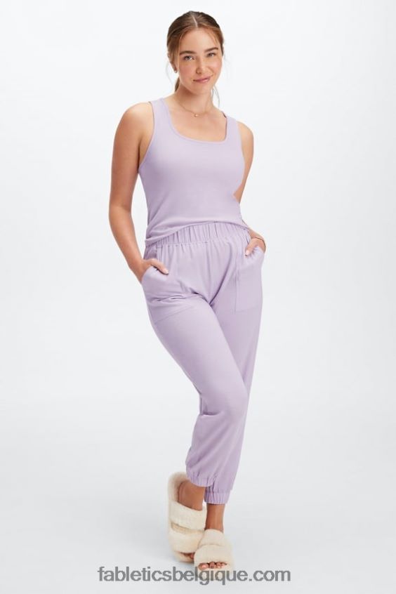pantalon fuselé restoreknit femmes Fabletics 404P0T80 acajou/cristal vague
