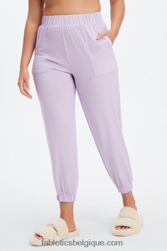 pantalon fuselé restoreknit femmes Fabletics 404P0T80 acajou/cristal vague