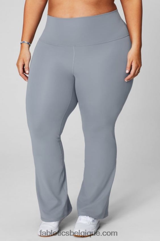 évasé taille ultra haute pureluxe femmes Fabletics 404P0T11 vert gazon/rayures multiples