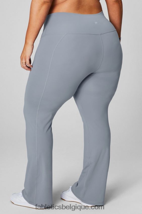évasé taille ultra haute pureluxe femmes Fabletics 404P0T11 vert gazon/rayures multiples