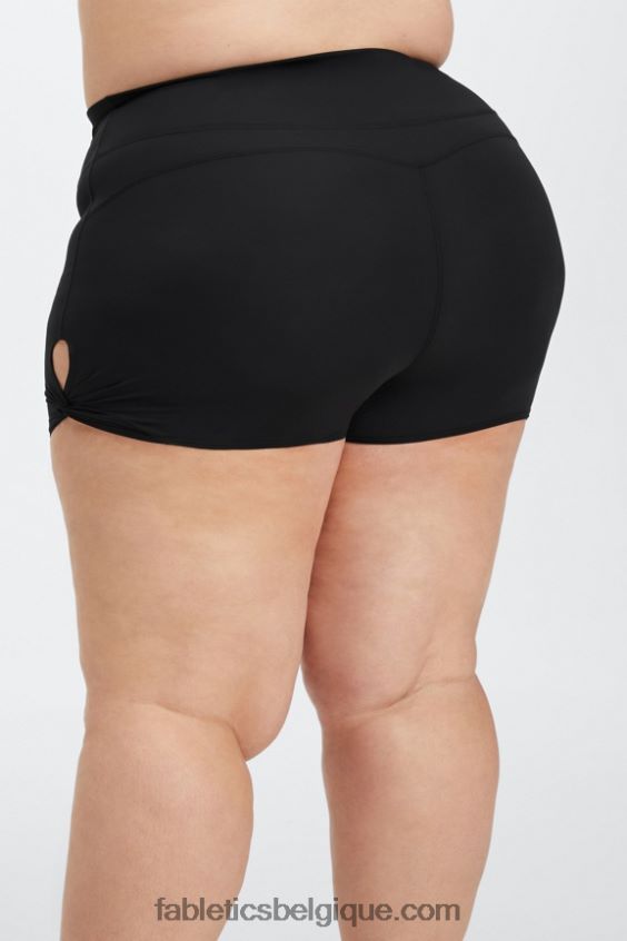 Oasis Pureluxe short taille haute twist 3\'\' femmes Fabletics 404P0T441 rose électrique/guépard ondulé