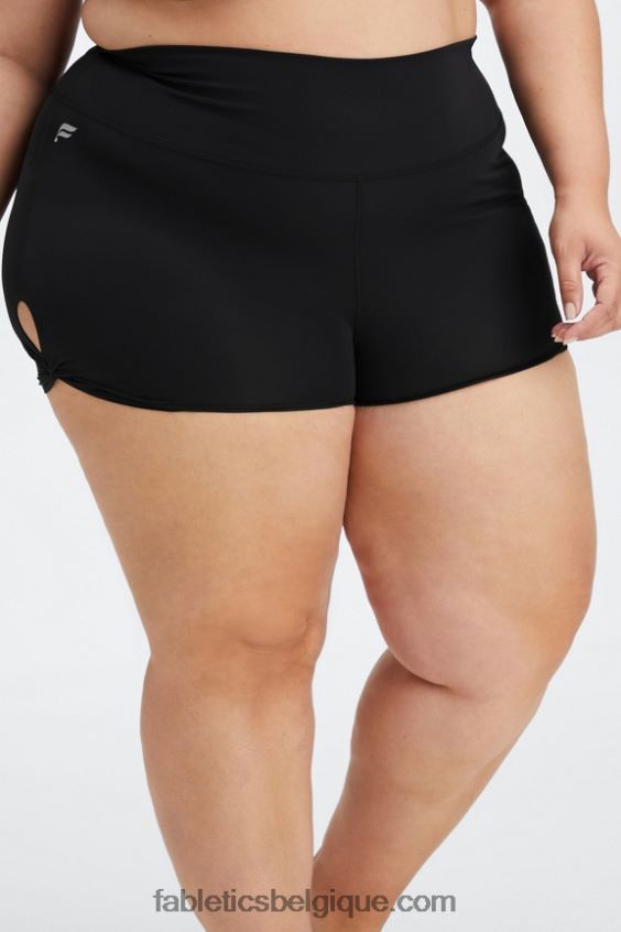 Oasis Pureluxe short taille haute twist 3\'\' femmes Fabletics 404P0T441 rose électrique/guépard ondulé
