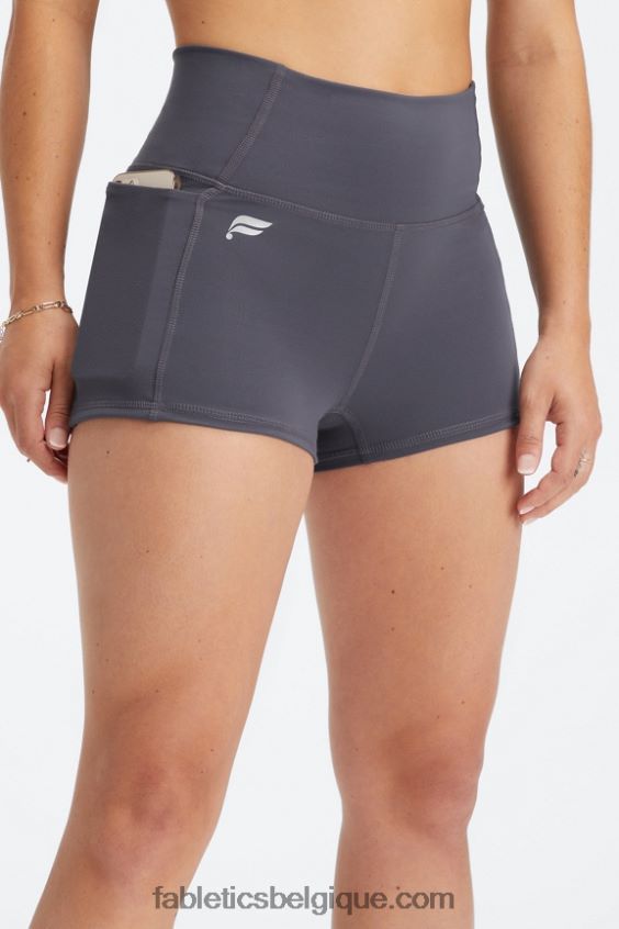 Oasis pureluxe short taille haute 2\'\' femmes Fabletics 404P0T463 rouille/rose perle