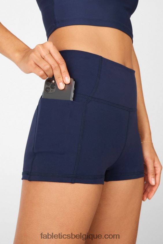 Oasis pureluxe short taille haute 2\'\' femmes Fabletics 404P0T466 sorbet/coquillage