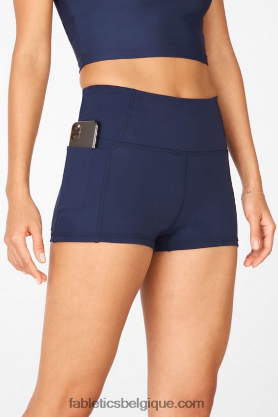 Oasis pureluxe short taille haute 2\'\' femmes Fabletics 404P0T466 sorbet/coquillage