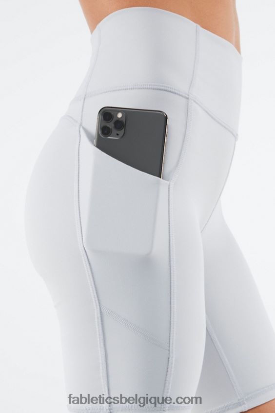 Oasis short à poche taille haute 9 femmes Fabletics 404P0T521 abîme/vermillon