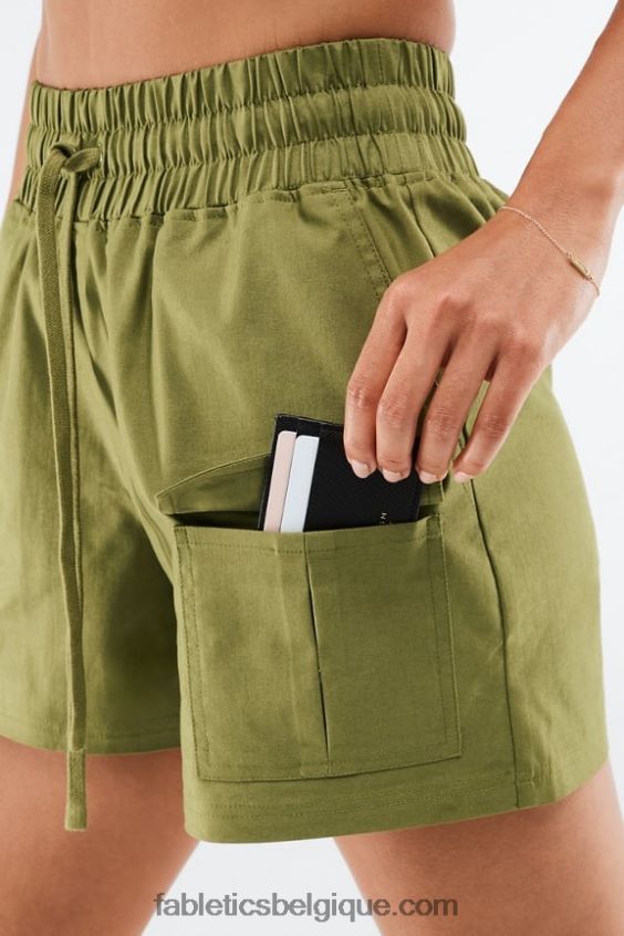 camden short cargo femmes Fabletics 404P0T558 bleu marine profond/club athlétique