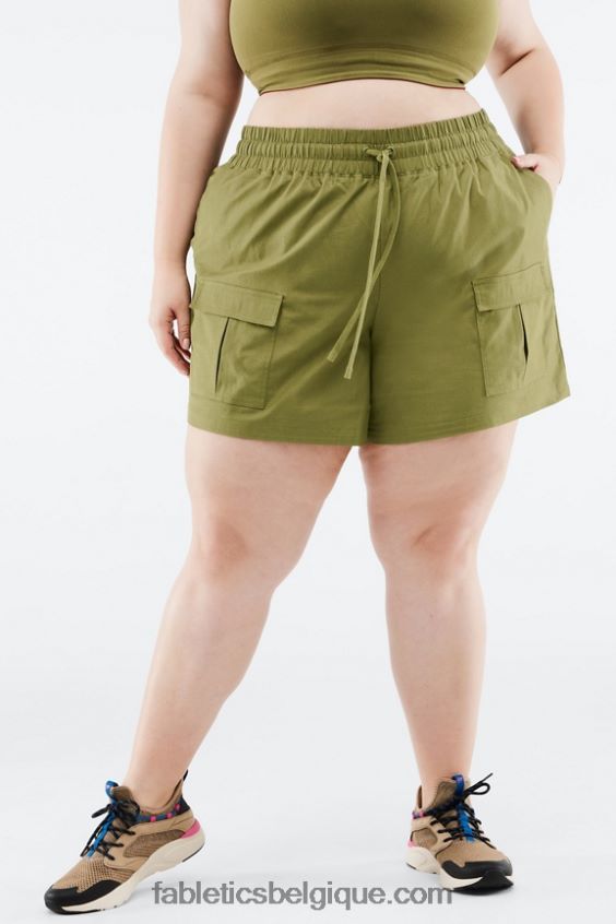 camden short cargo femmes Fabletics 404P0T559 bleu marine profond/club athlétique