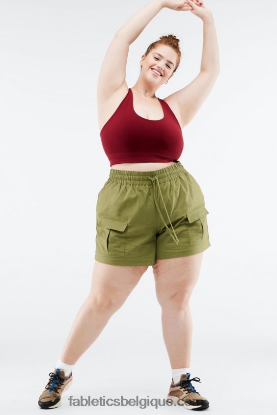 camden short cargo femmes Fabletics 404P0T559 bleu marine profond/club athlétique