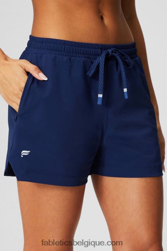 celui court 3'' femmes Fabletics 404P0T241 mauve discret/beurre