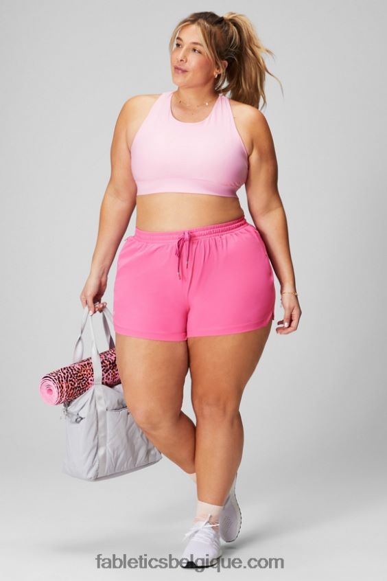 celui court 3\'\' femmes Fabletics 404P0T244 gris classique chiné/blanc