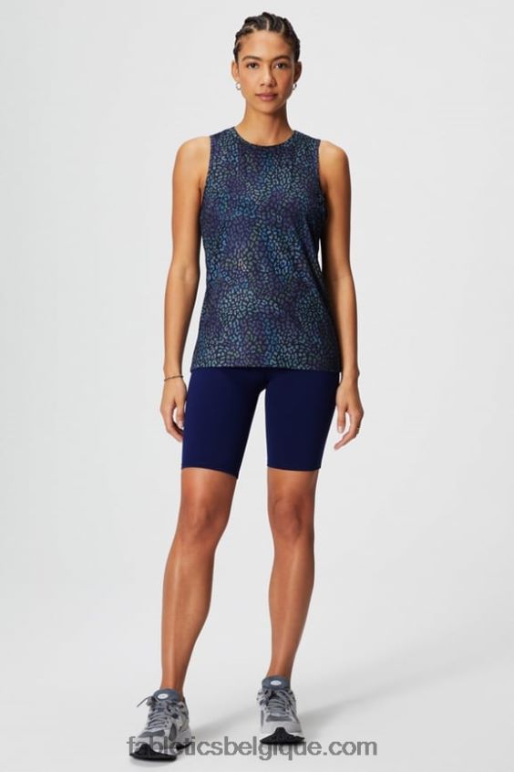 définir powerhold taille haute 9\'\' court 15 femmes Fabletics 404P0T323 fuchsia foncé irisé/très baie