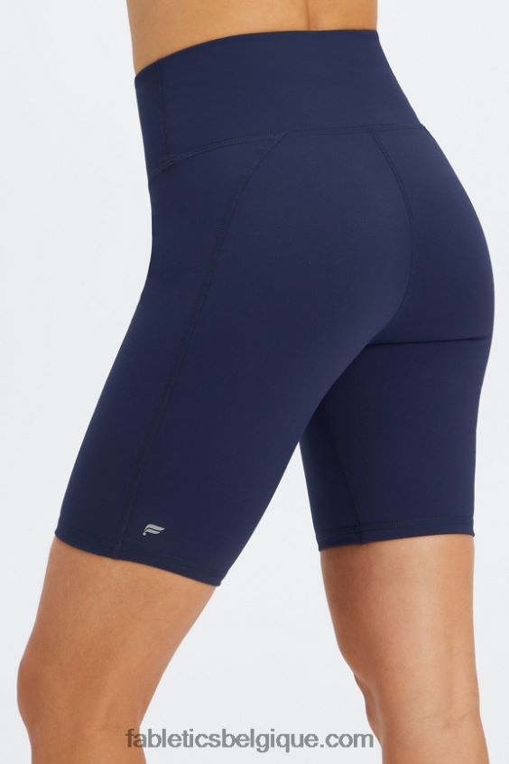 définir powerhold taille haute 9'' court 17 femmes Fabletics 404P0T332 violet gris/aubergine foncée
