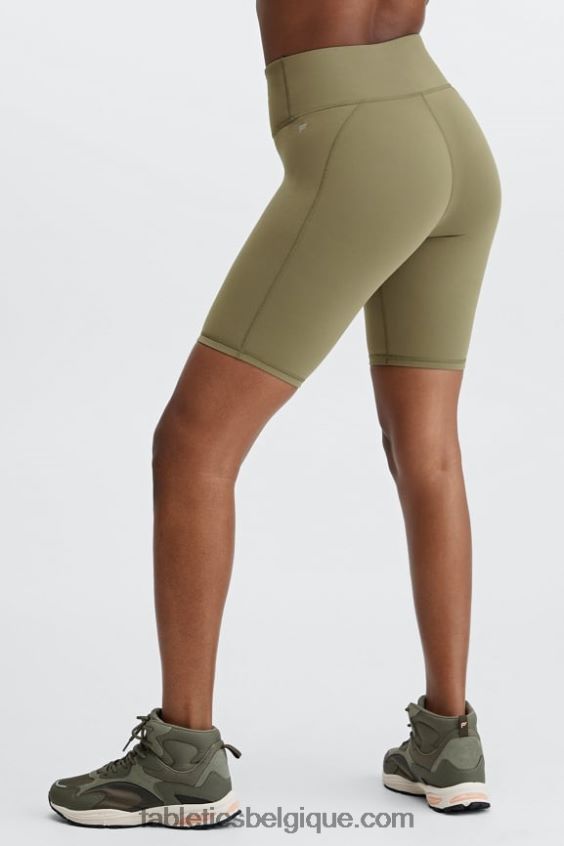 définir powerhold taille haute 9'' court 17 femmes Fabletics 404P0T333 violet gris/aubergine foncée