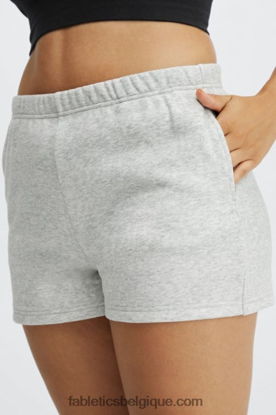 go-to slim sweatshort femmes Fabletics 404P0T435 léopard corail/crème au beurre rose/citron vert