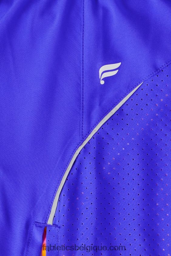 longueur perforée 5\" courte femmes Fabletics 404P0T597 extrême royal/rose évasion folie estivale/argent réfléchissant