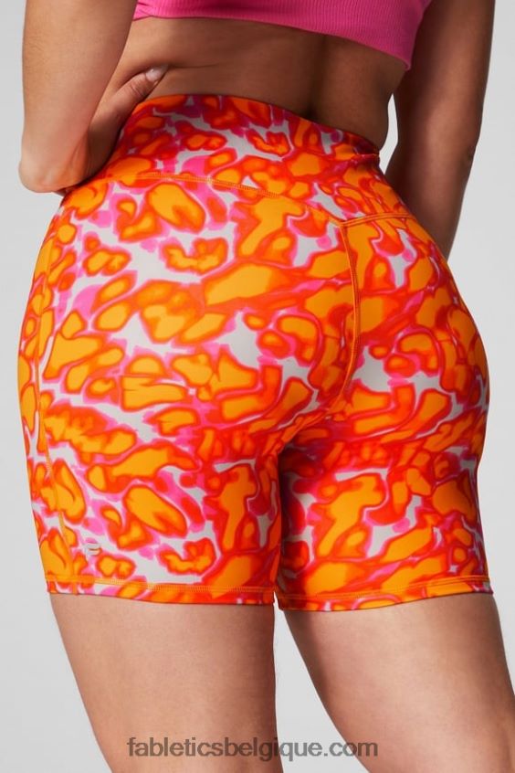 n'importe où motion365 short taille haute 6'' femmes Fabletics 404P0T471 tonnerre/multiple